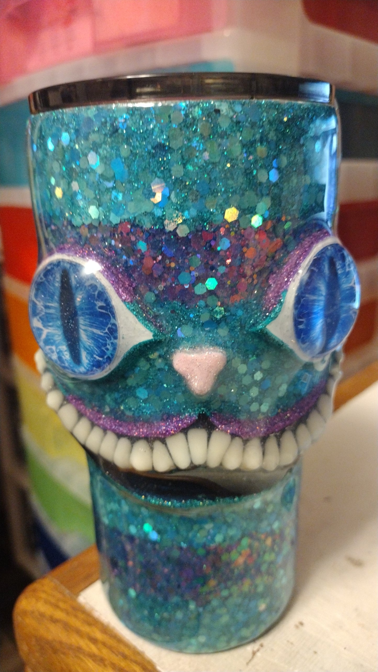 3D Cheshire Cat 24 oz. Tumbler