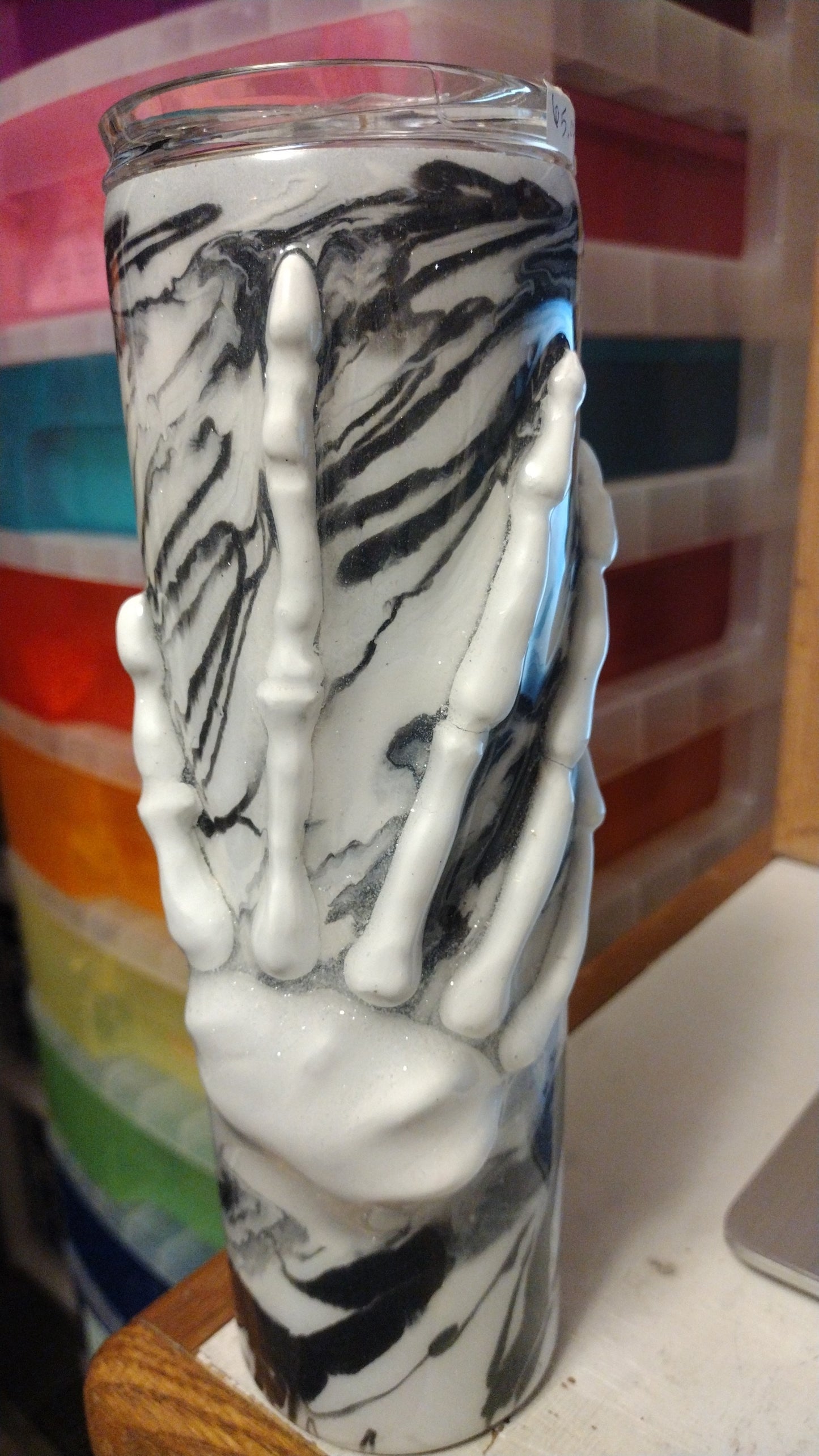 3D Skeletal Hand 30 oz. Tumbler