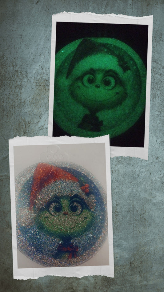 Grinch Glow Ornaments