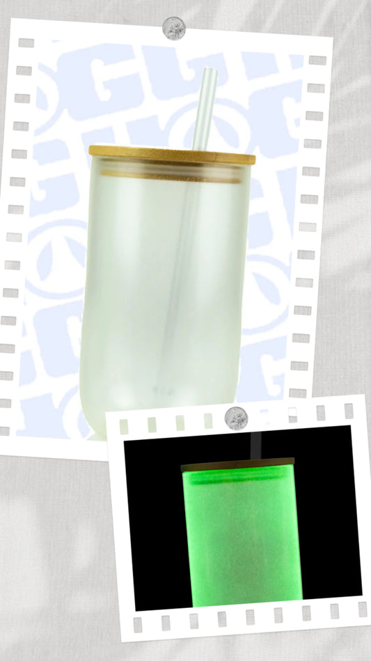 Glow In The Dark 18 oz Wine Glass