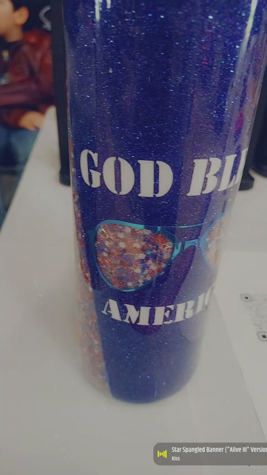 God Bless America 20 oz. Tumbler